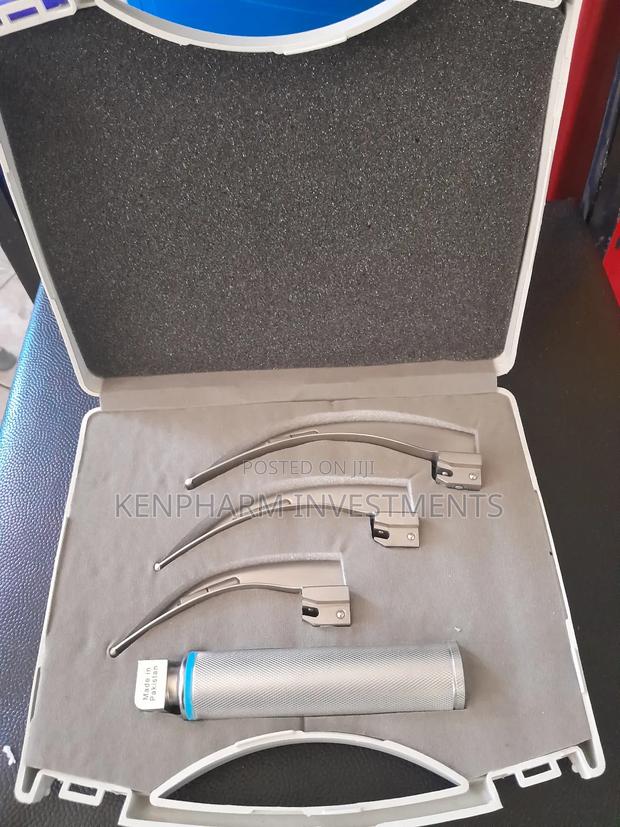 3 Blade Laryngoscope Set - main view