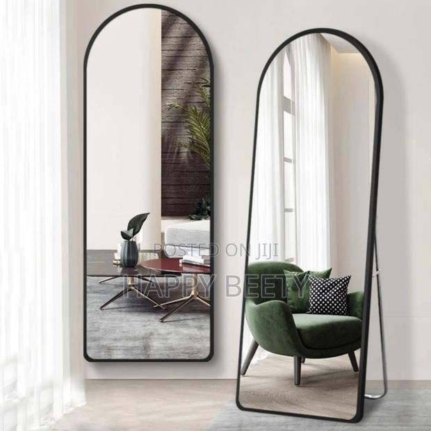 Standing Upper Curved Full Length Dressing Mirror - main view