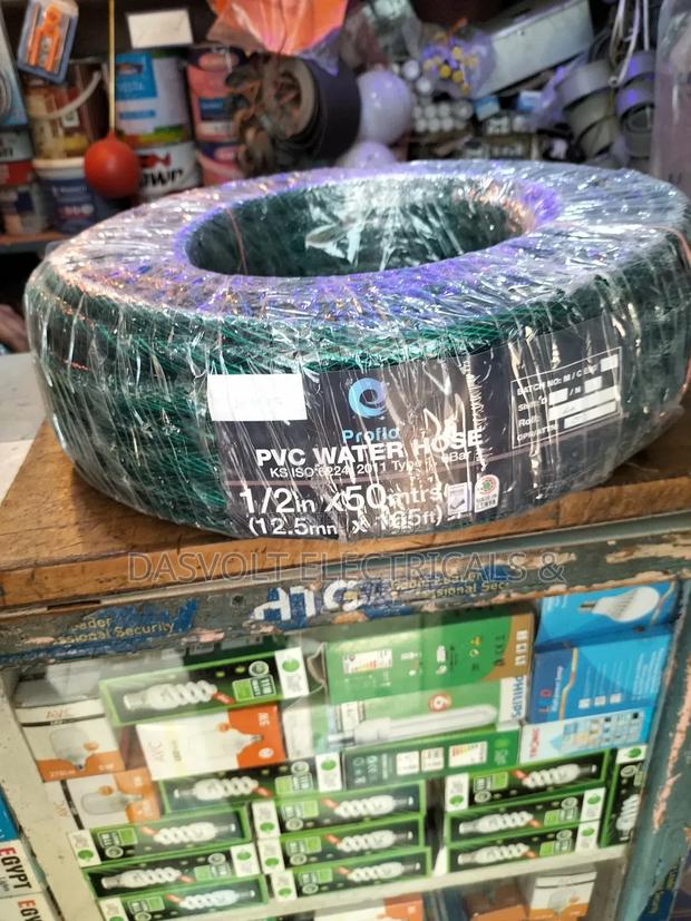 Green Braided Hosepipe 1/2inch ×50m
