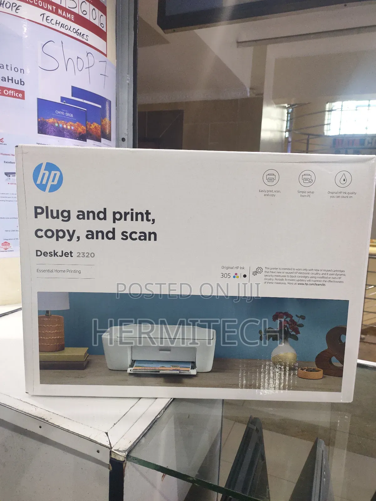 Plug and Print,Copy and Scan Deskjet 2320