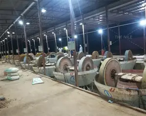 Wet Pan Mill for Small Scale Gold Processing Plant