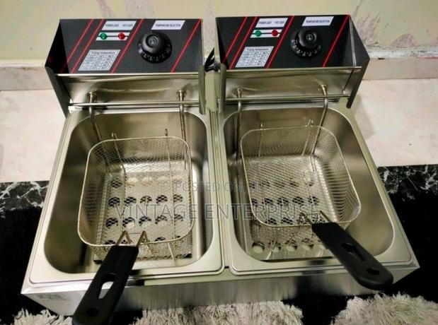 Electric Double Deep Fryer