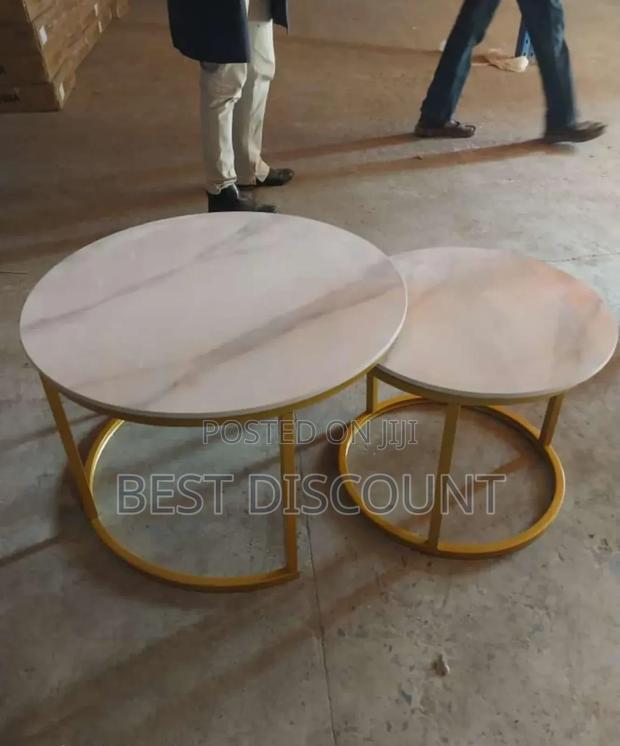 Nesting Marble Table - main view