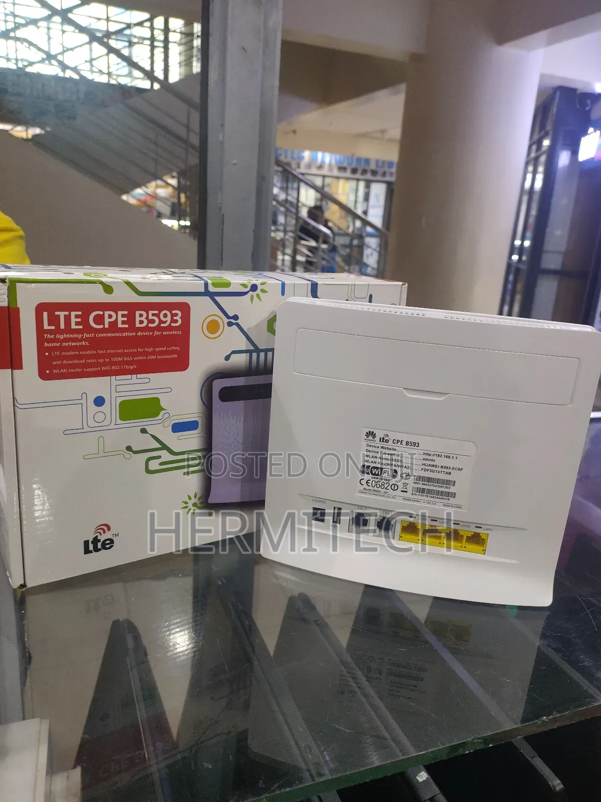 LTE Cpe Huawei Router B593