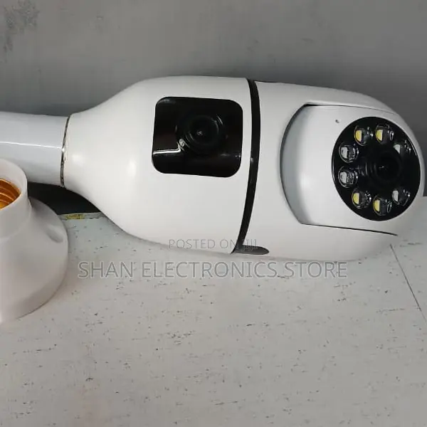Hd Live View, Bullet+Ptz Double Lens PTZ Bulb Wifi Camera –