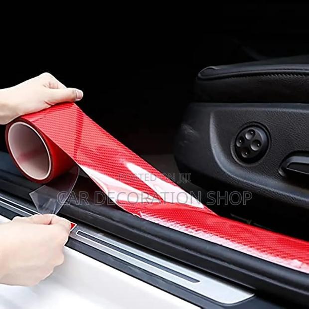 Red Carbon Finish Tape