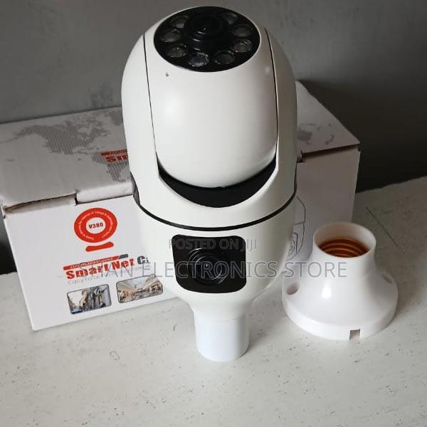 Wifi PTZ Network Camera Wifi Dual Lens Bulb Camera