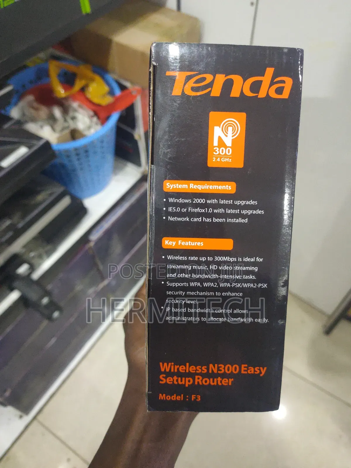 Tenda Wireless Router N300