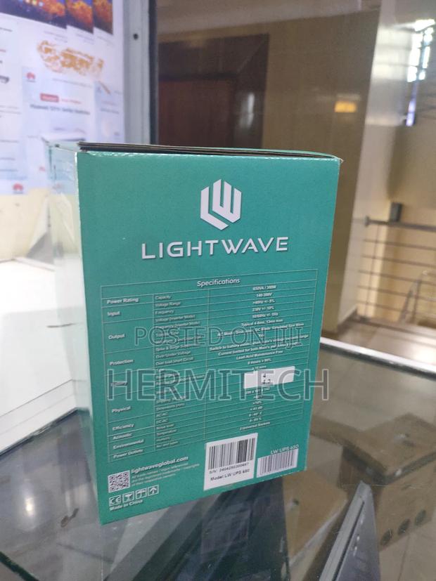 Ups Battery Backup Light Wave 650va - thumbnail 2