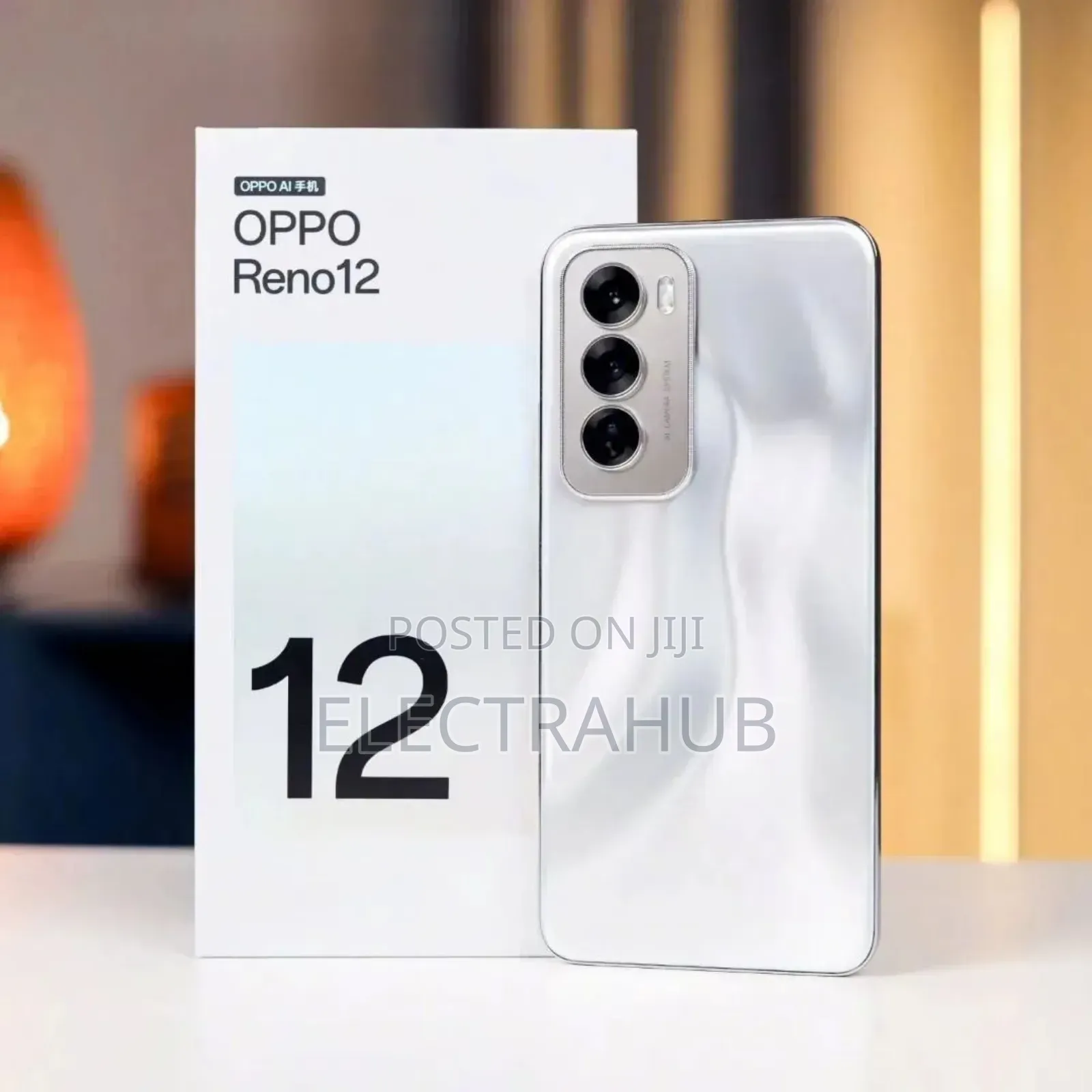 New Oppo Reno12 256 GB Silver