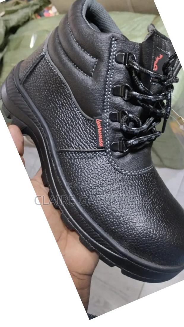 Brand New Black Safety Boots Size 40-46 - thumbnail 3