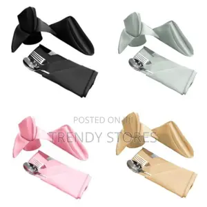 6 PCS Satin Table Napkins