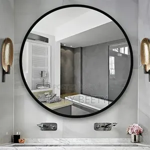 Contemporary Round Decor Mirror