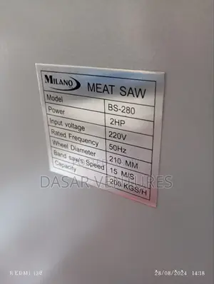 Meat Saw Machine Bs-280 200kgs/Hr