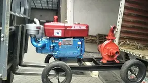 Waterpump Engine With Wheels