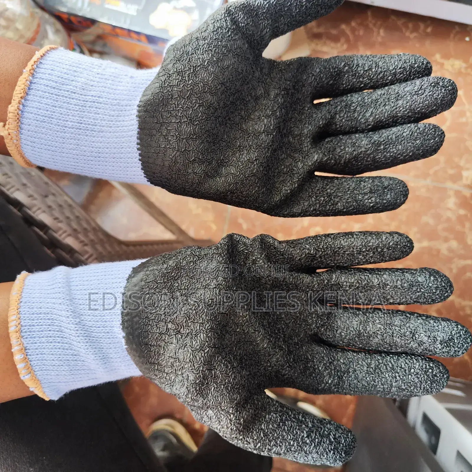 Diamond Grip Gloves Texture Grip Gloves Safety Work Gloves
