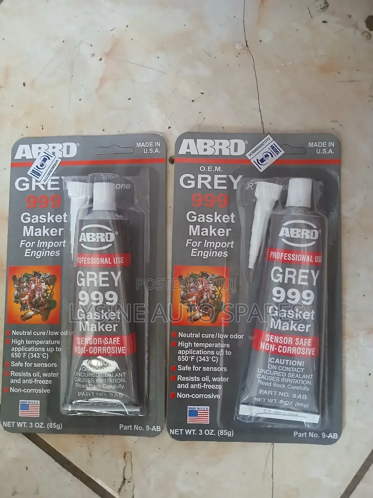 999 RTV Silicone Gasket Maker