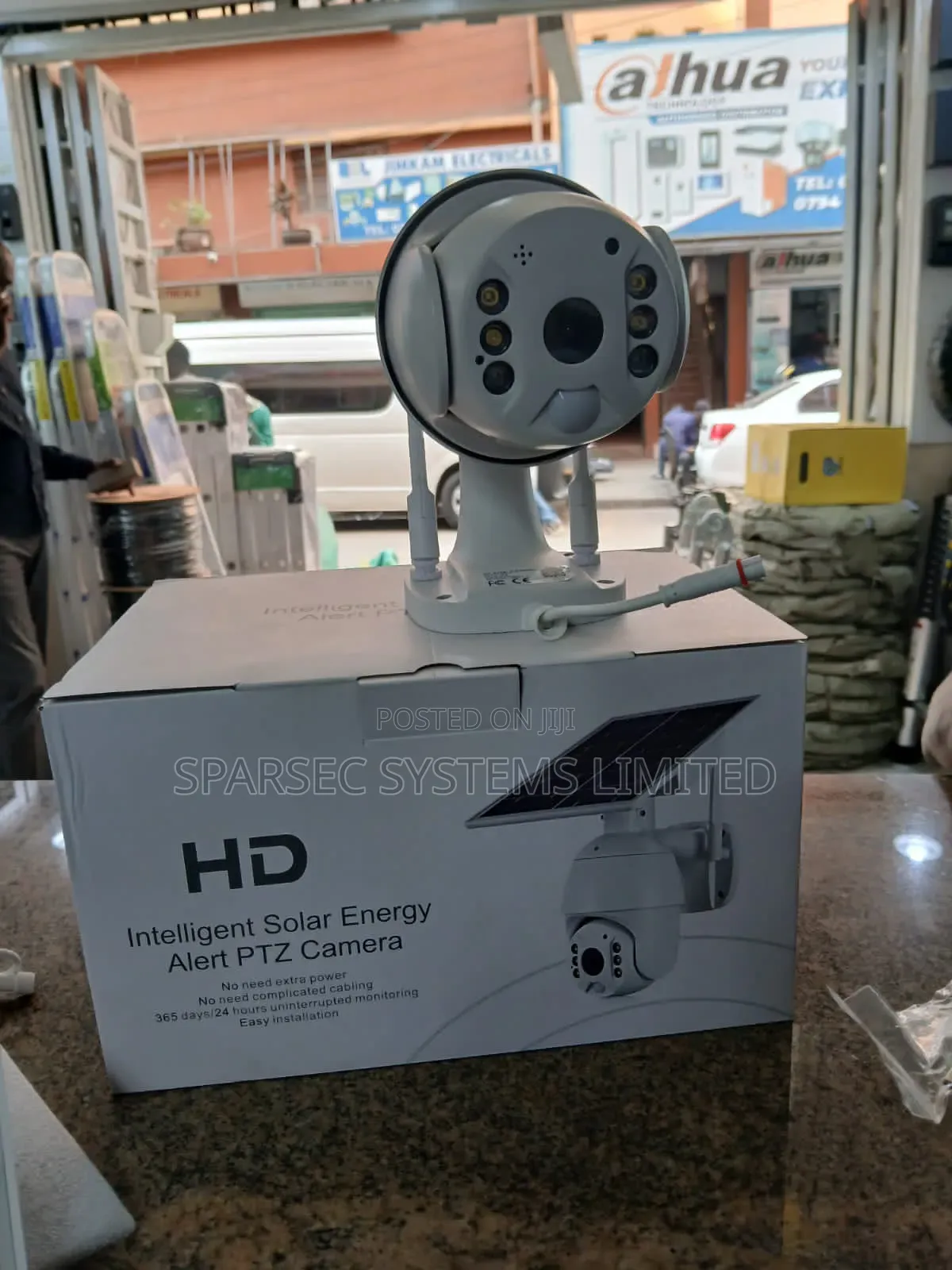 4g PTZ Wireless Ubox Solar Security Camera 4g Sim Card