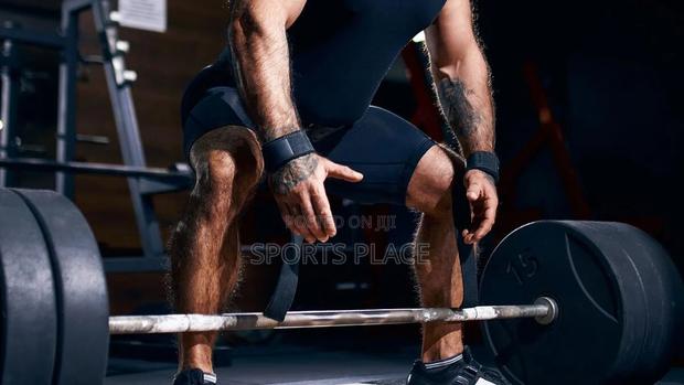 Padded Weightlifting Deadlift Straps - Pair - thumbnail 2