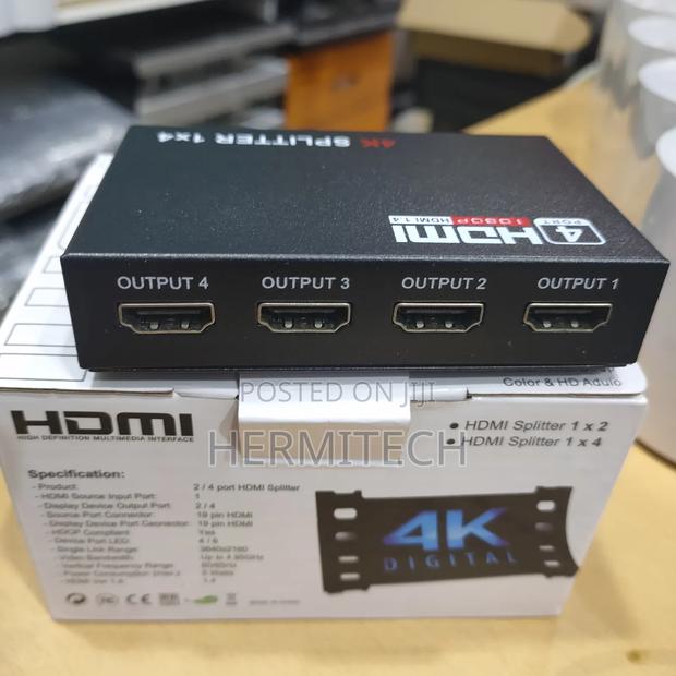 HDMI 1x4 HDMI Splitter Resolution - main view