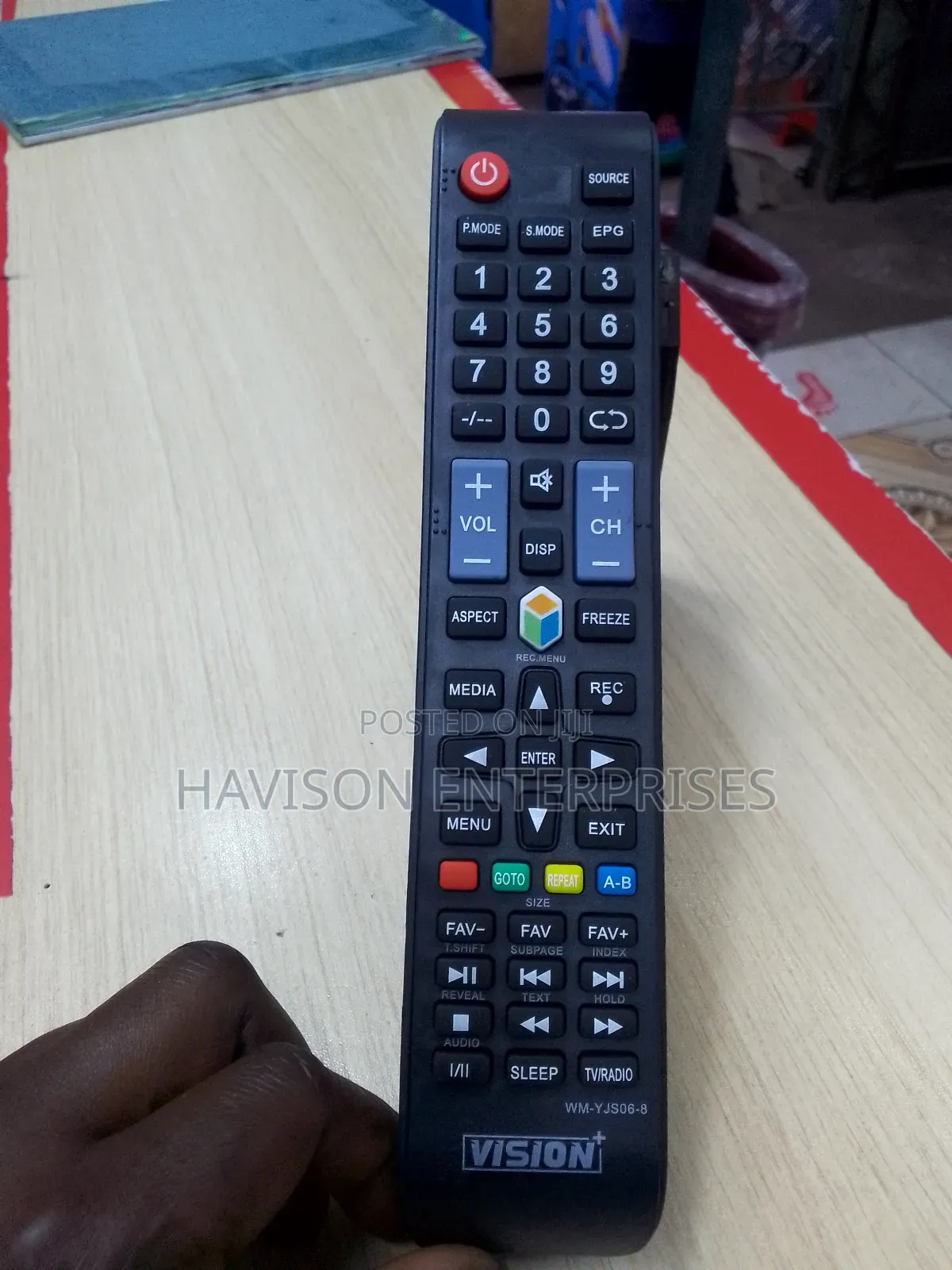 Digital Vision TV Remote