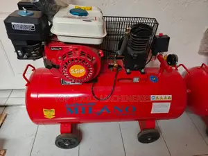 Milano Italia 100L Air Compressor Petrol Driven