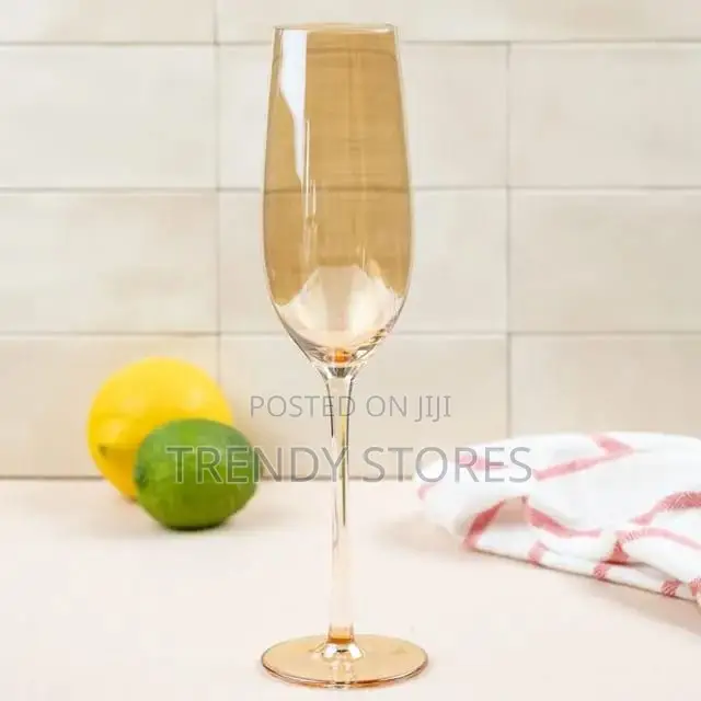 6 PCS Gold Champagne Glass
