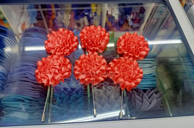 Red Peach Lapel Pins - thumbnail 2