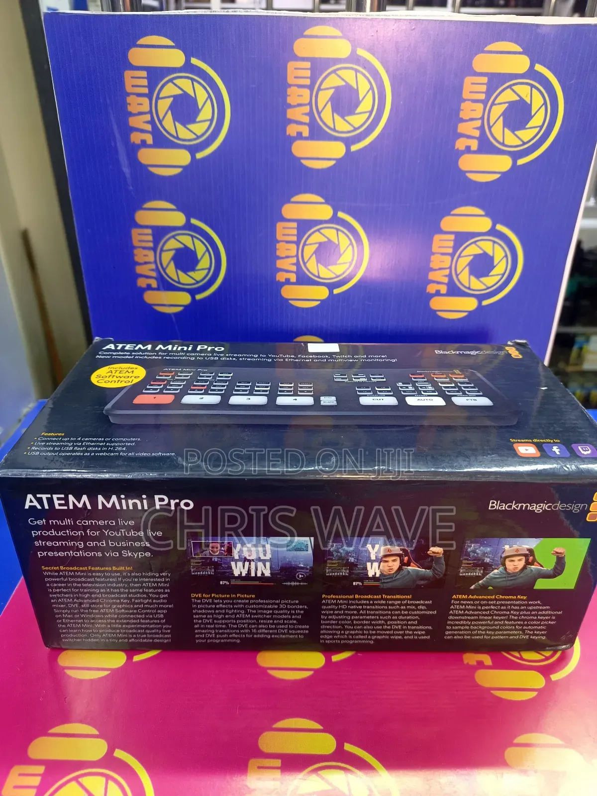 Atem Mini Pro Black Magic Switcher