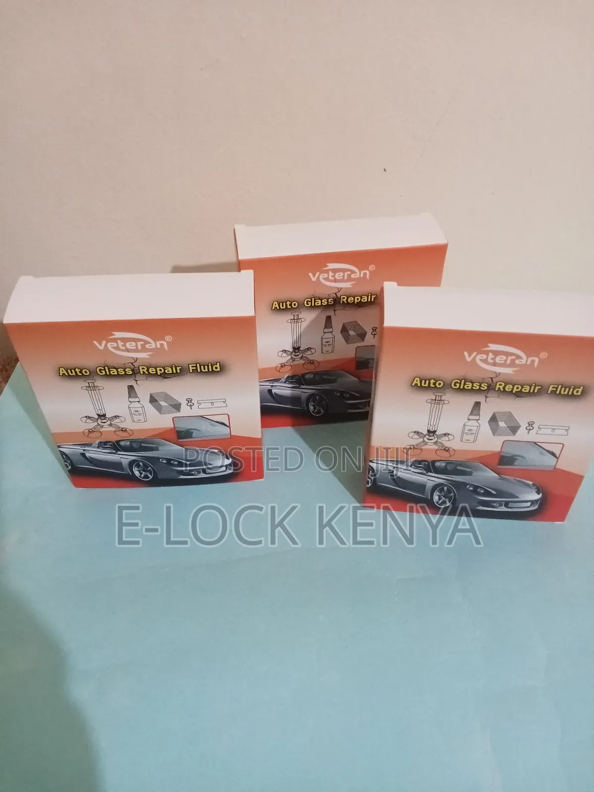 Windscreen Crack Repair Fluid With Kit