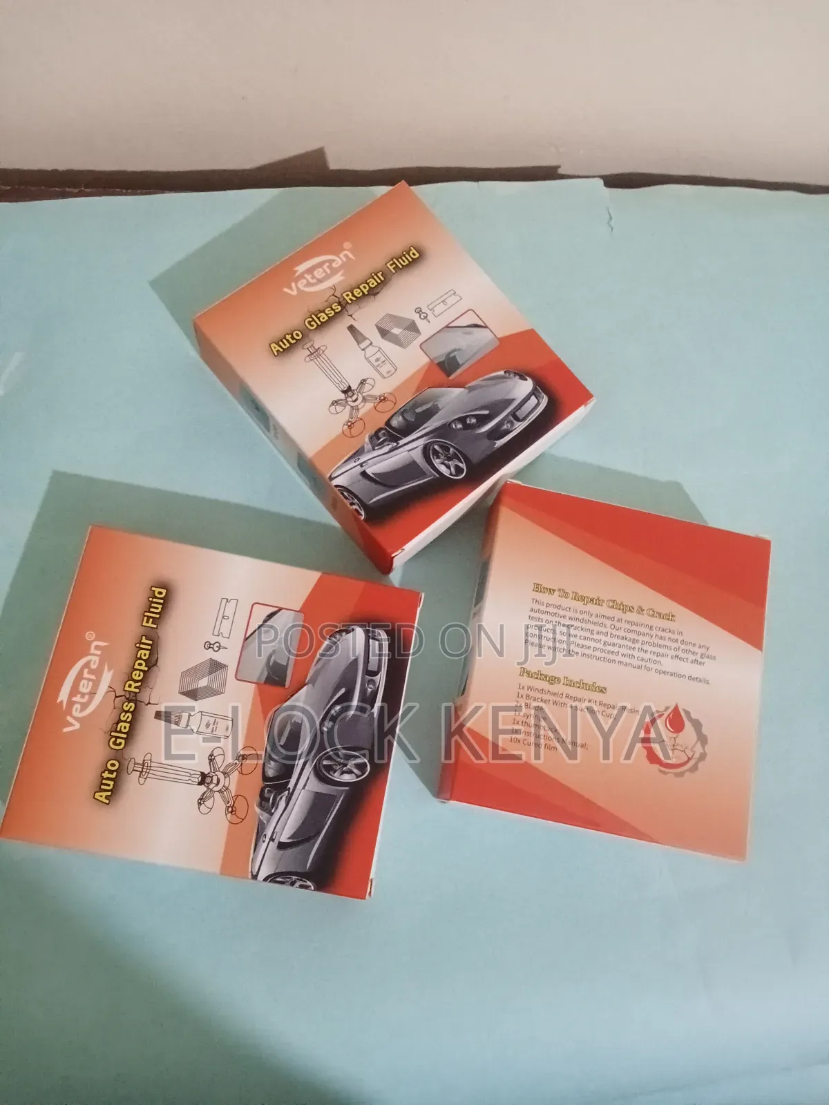 Auto Glass Repair Kit for Cracked Windscreen