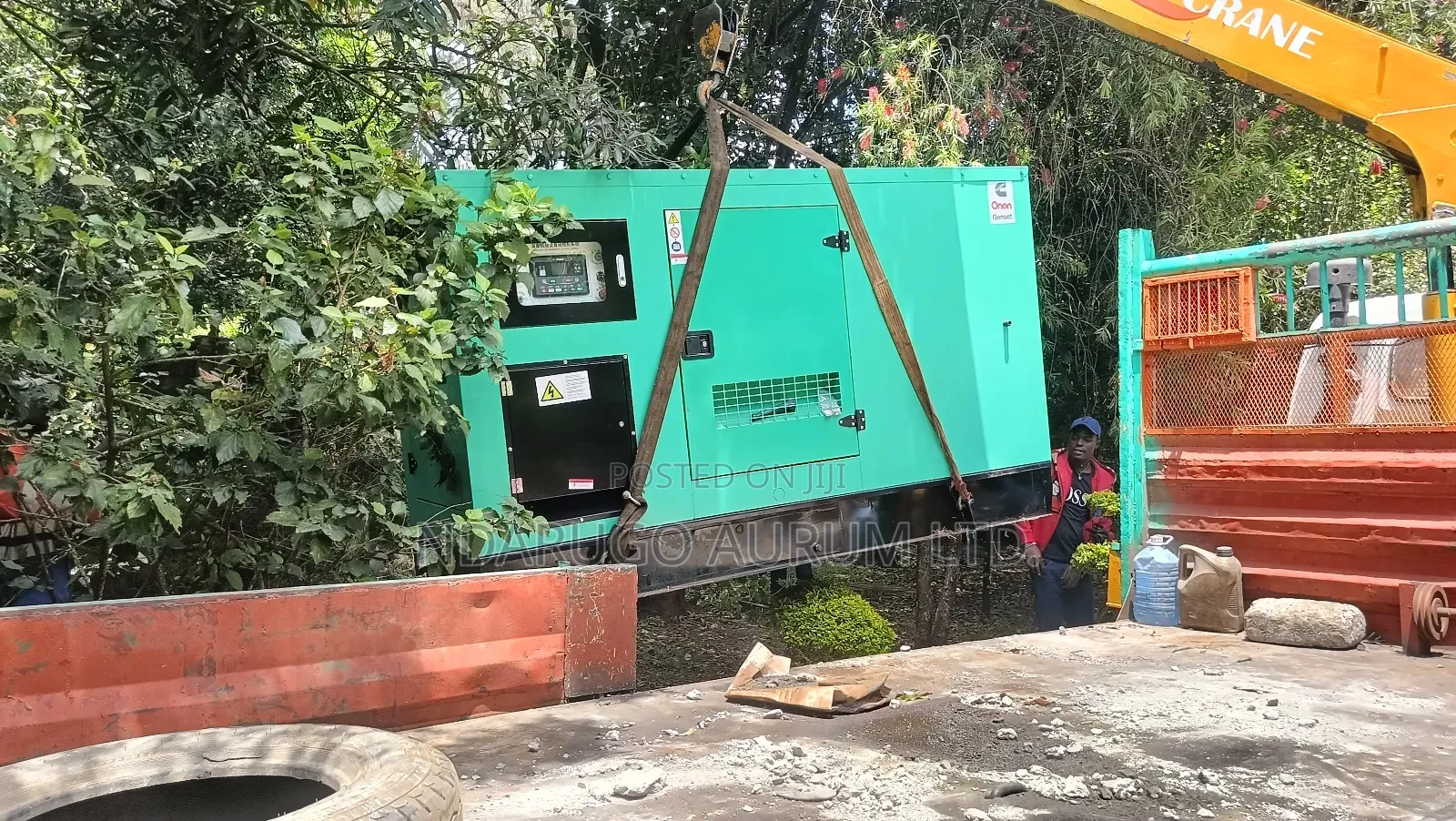 New 100 Kva Cummins Generator With Canopy
