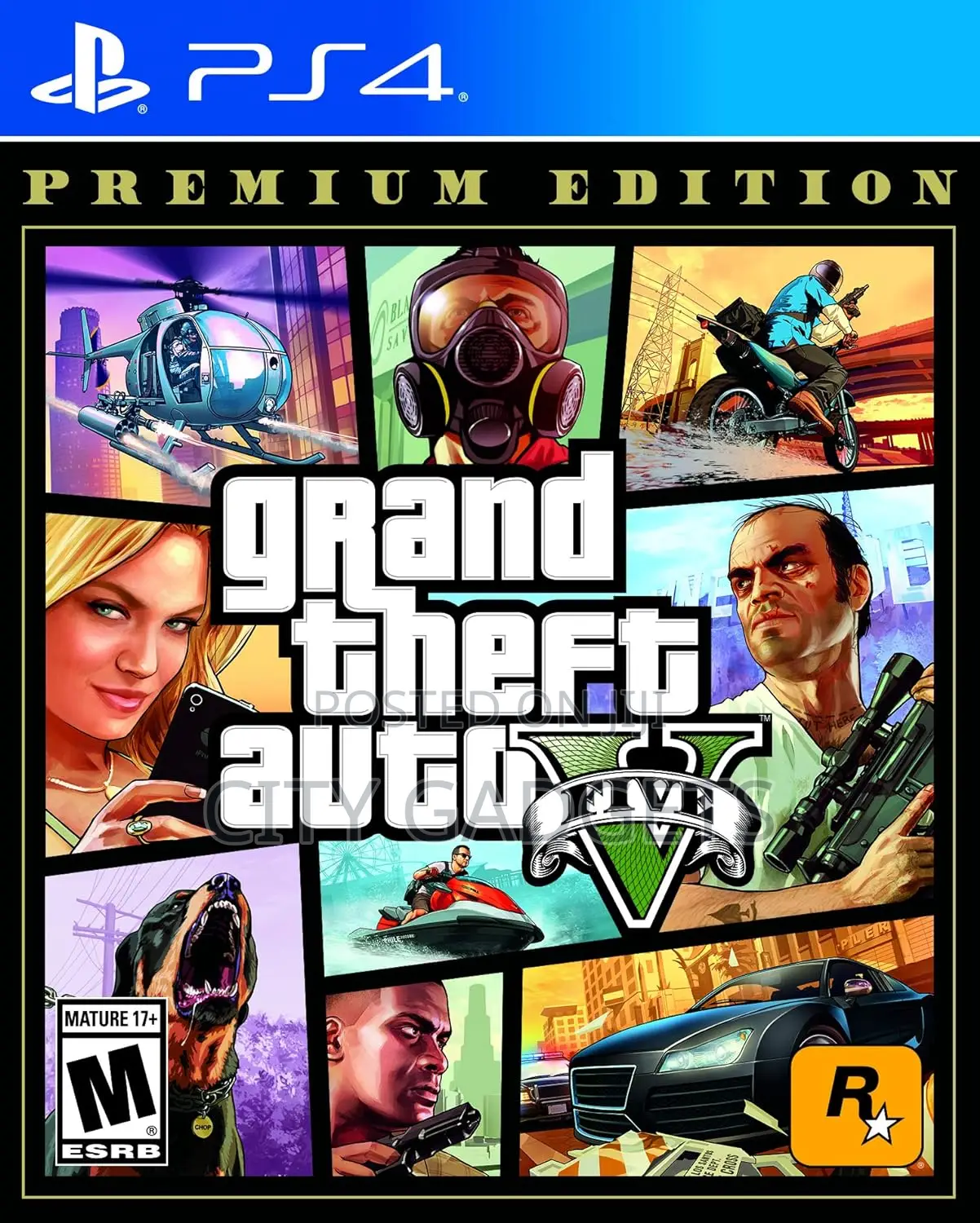 Grand Theft Auto v Premium Edition Playstation 4