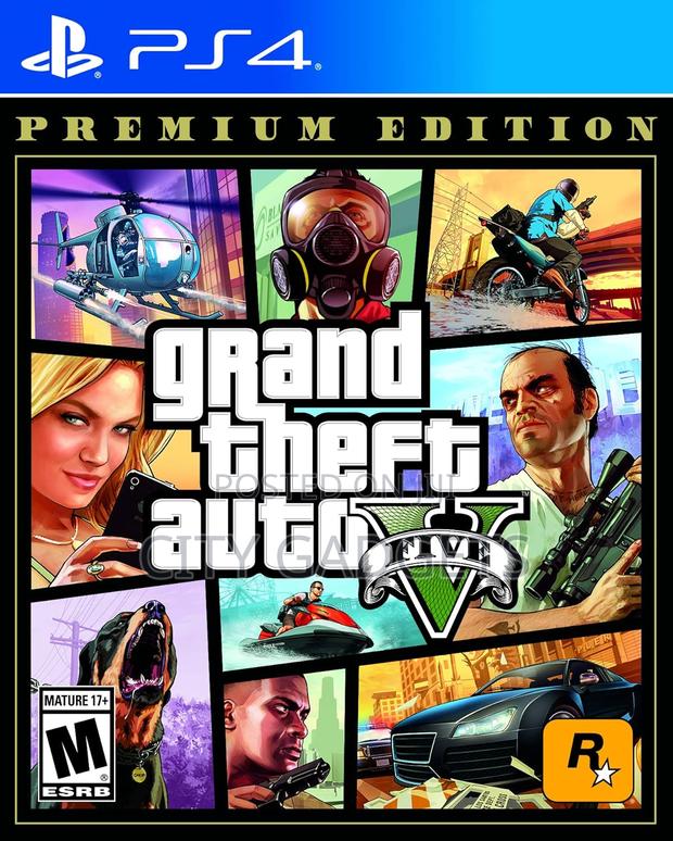 Grand Theft Auto v Premium Edition Playstation 4