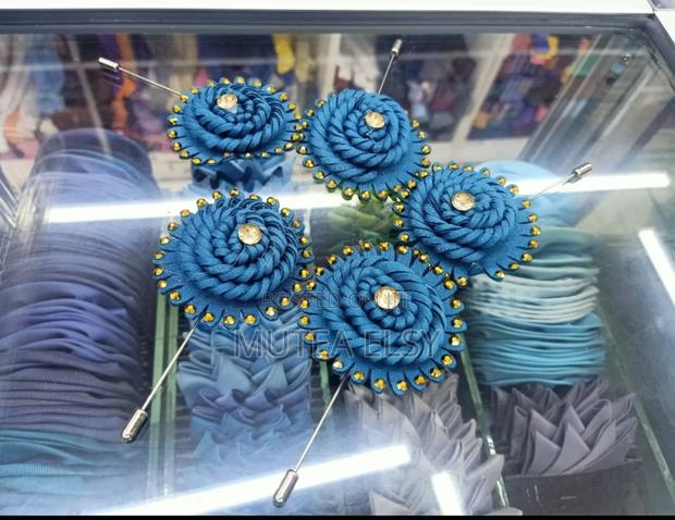 Golden Parliament Blue Lapel Pins