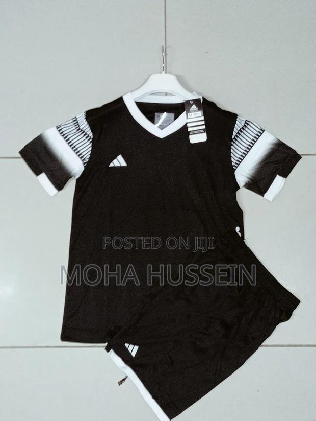 White Football Adidas Uniforms - thumbnail 2