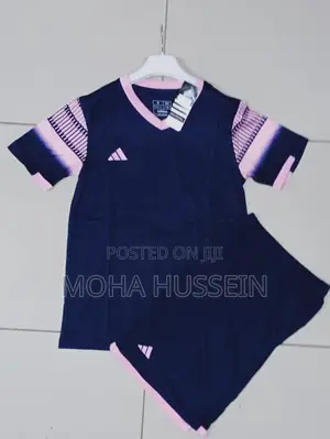 Quality Blue Adidas Football Uniforms