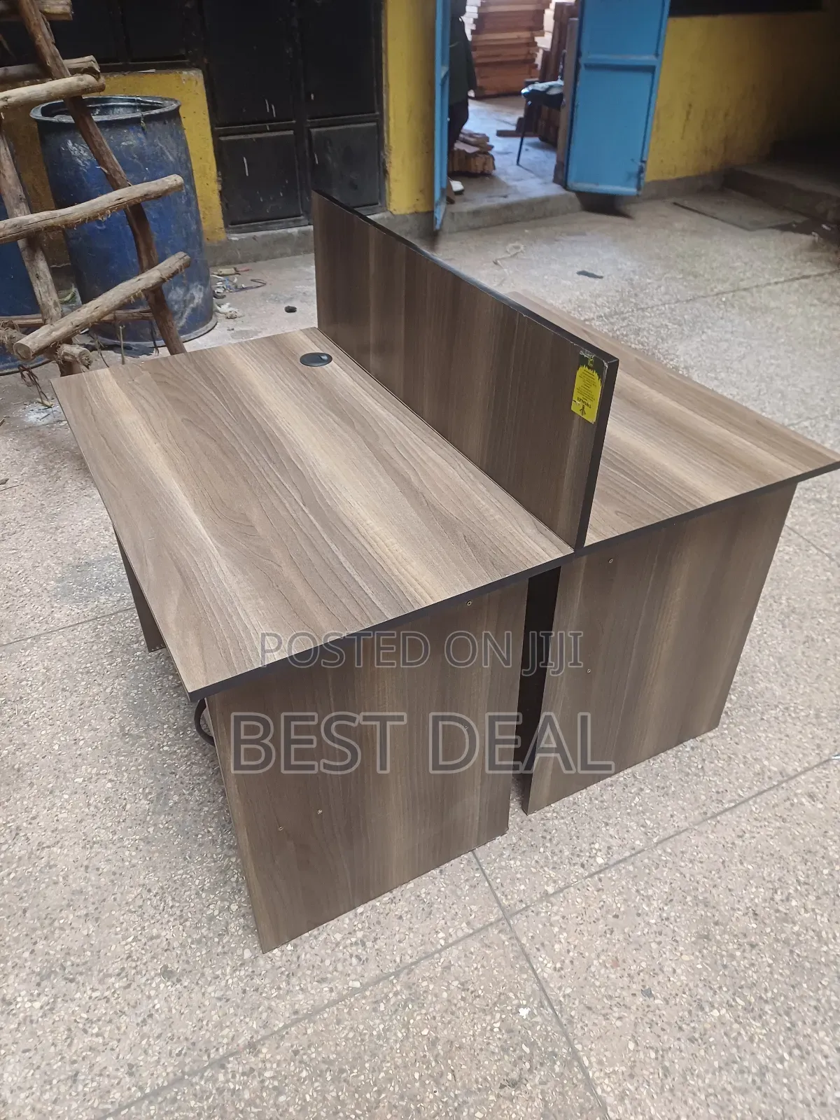 Work Station 2 Way Wooden Study Desk