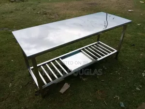 Working Table Top With Undershelf