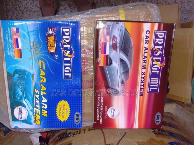 High Quality Prestige Car Alarms With Cut Out and Without