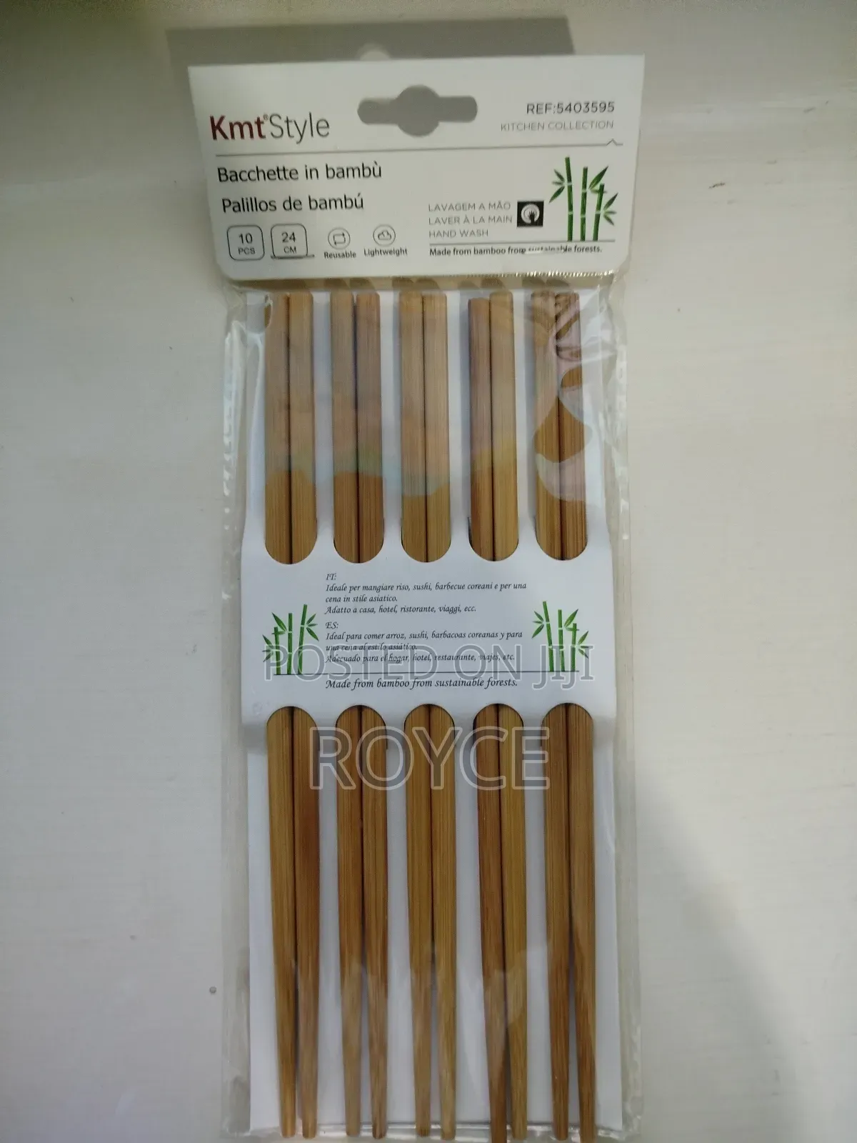 Bamboo Chopsticks -10pcs