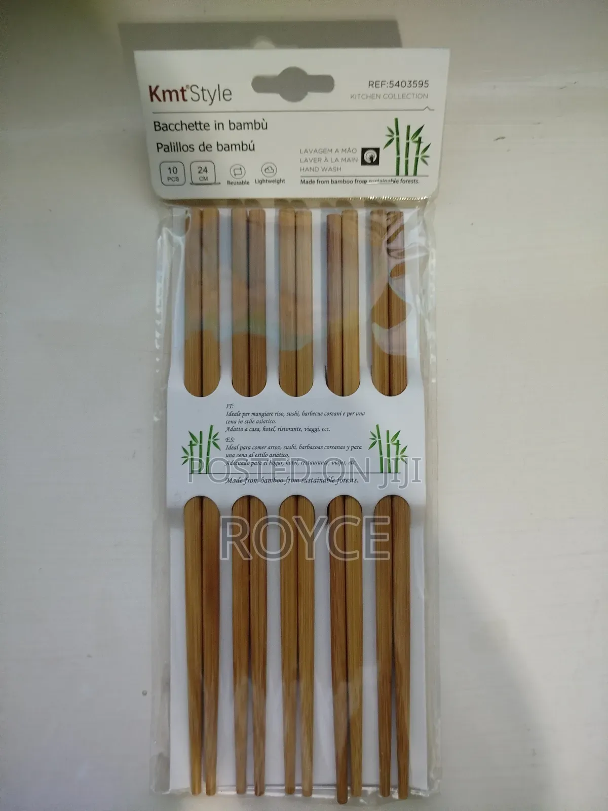 Bamboo Chopsticks -10pcs