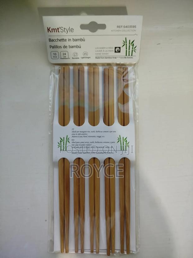 Bamboo Chopsticks -10pcs - thumbnail 2