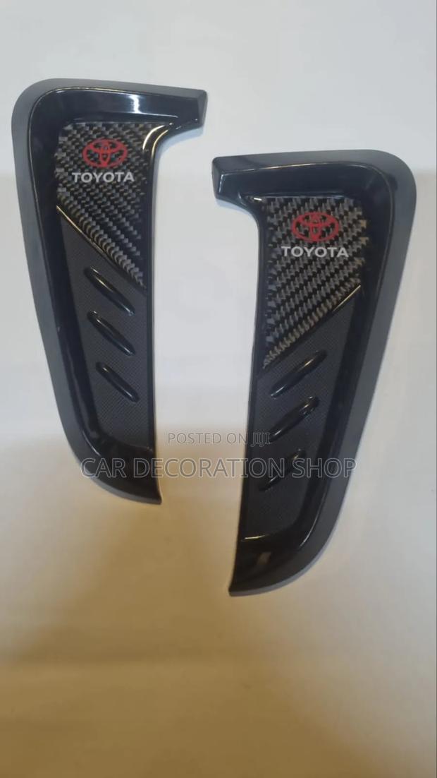 2pc Plastic Branded Side Leaf Vent - main view