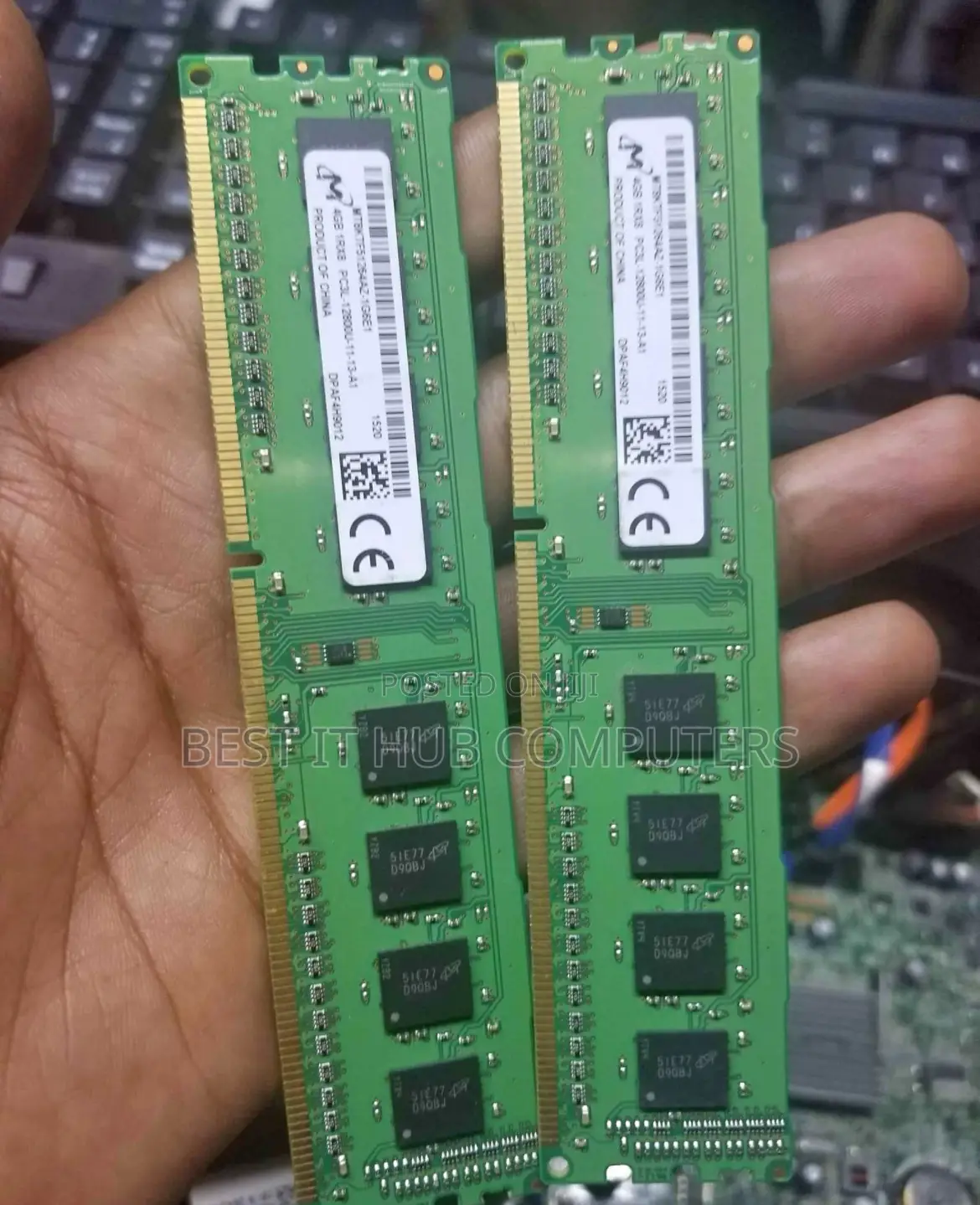 4GB Ram DDR3 Desktop Memory