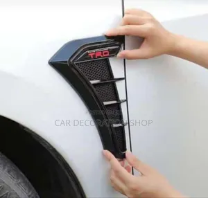 Small TRD Side Leaf Vent Door Decoration