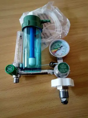 Oxygen Regulator-Top Flow