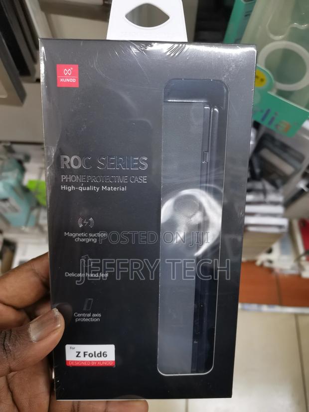 XUNDD Galaxy Z Fold5 Premium Leather With Magsafe Support Hi - main view