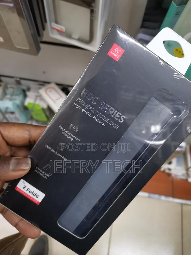 XUNDD Galaxy Z Fold5 Premium Leather With Magsafe Support Hi - thumbnail 3