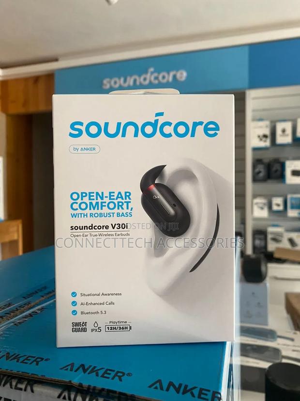 Soundcore V30i Open-Ear Comfort Wireless Earbuds - main view